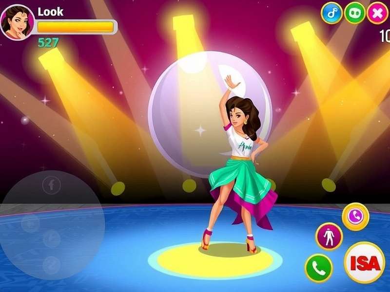 Dance Divas Bollywood Gameplay Screenshot